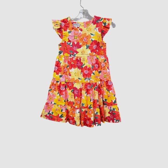 Blueberi Boulevard Girls Floral Dress Size 6 3868 - Picture 1 of 9